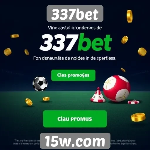 Promoções e bônus disponíveis no 337bet